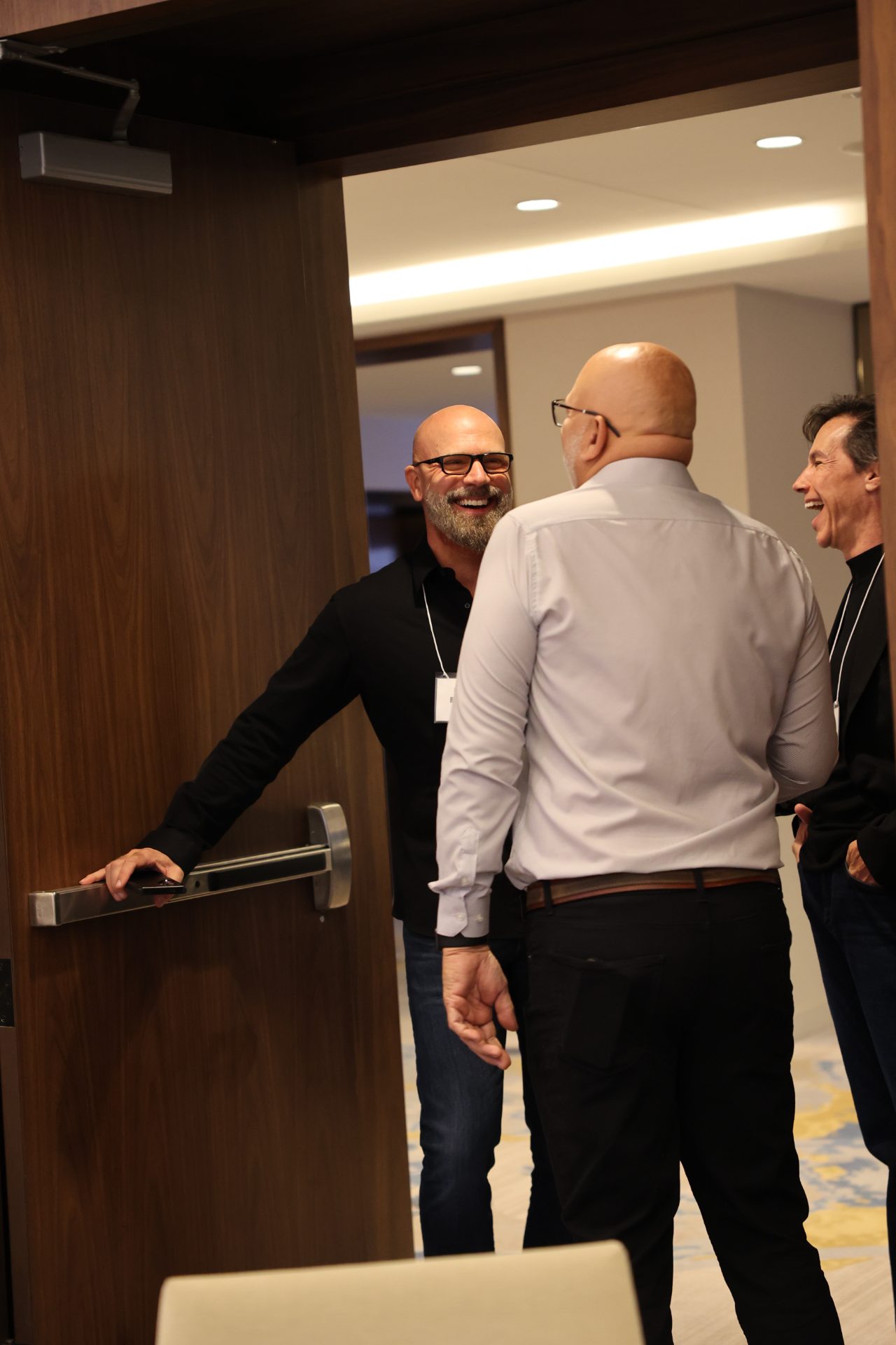 A room full of men